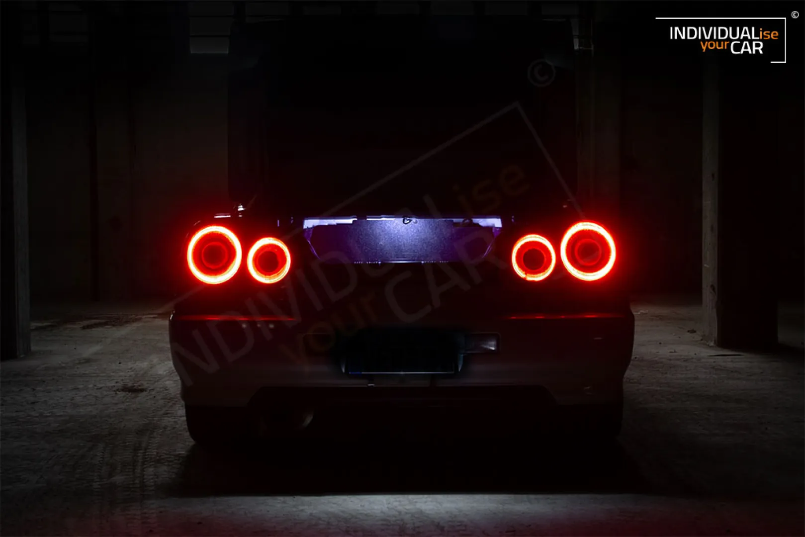 LED Innenraumbeleuchtung SET für Nissan Skyline R34 - Cool-White
